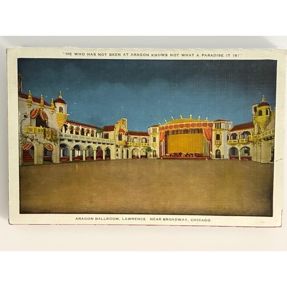 Other - Aragon Ballroom, Lawrence near Broadway, Chicago, lL - 1946, Postcard